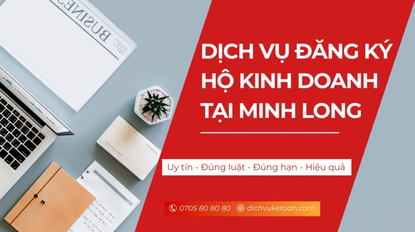 Đăng ký hộ kinh doanh cá thể Minh Long