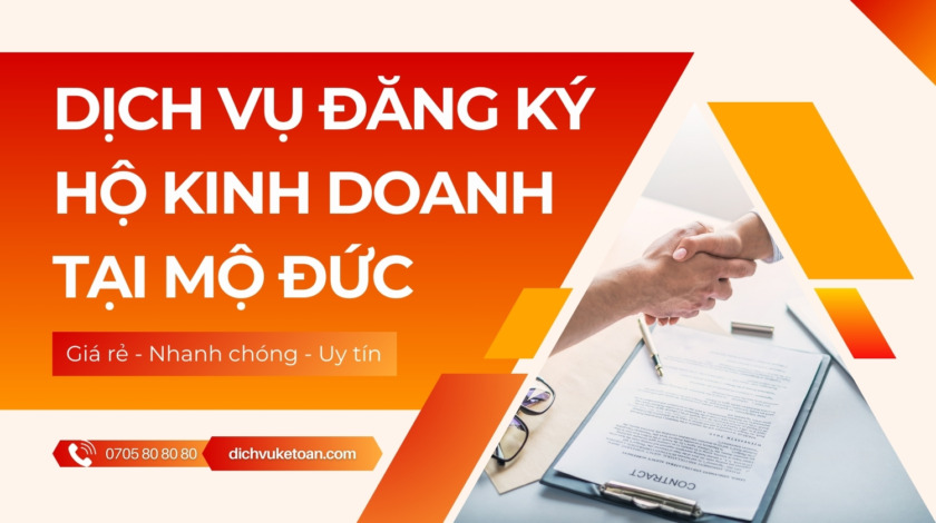 Đăng ký hộ kinh doanh cá thể Mộ Đức